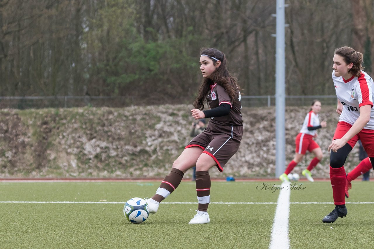 Bild 205 - B-Juniorinnen Walddoerfer - St.Pauli : Ergebnis: 4:1